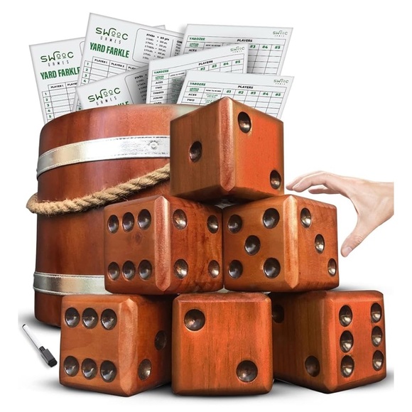 SWOOC Games - Yardzee, Farkle & 20+ Giant Dice Games (All Weather) - Picture 1 of 6